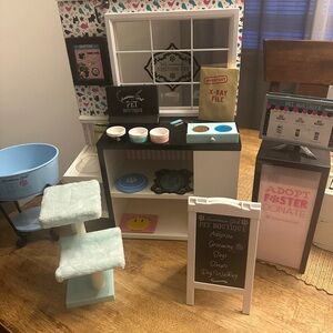 American Girl Doll Pet Boutique Playset with Accessories